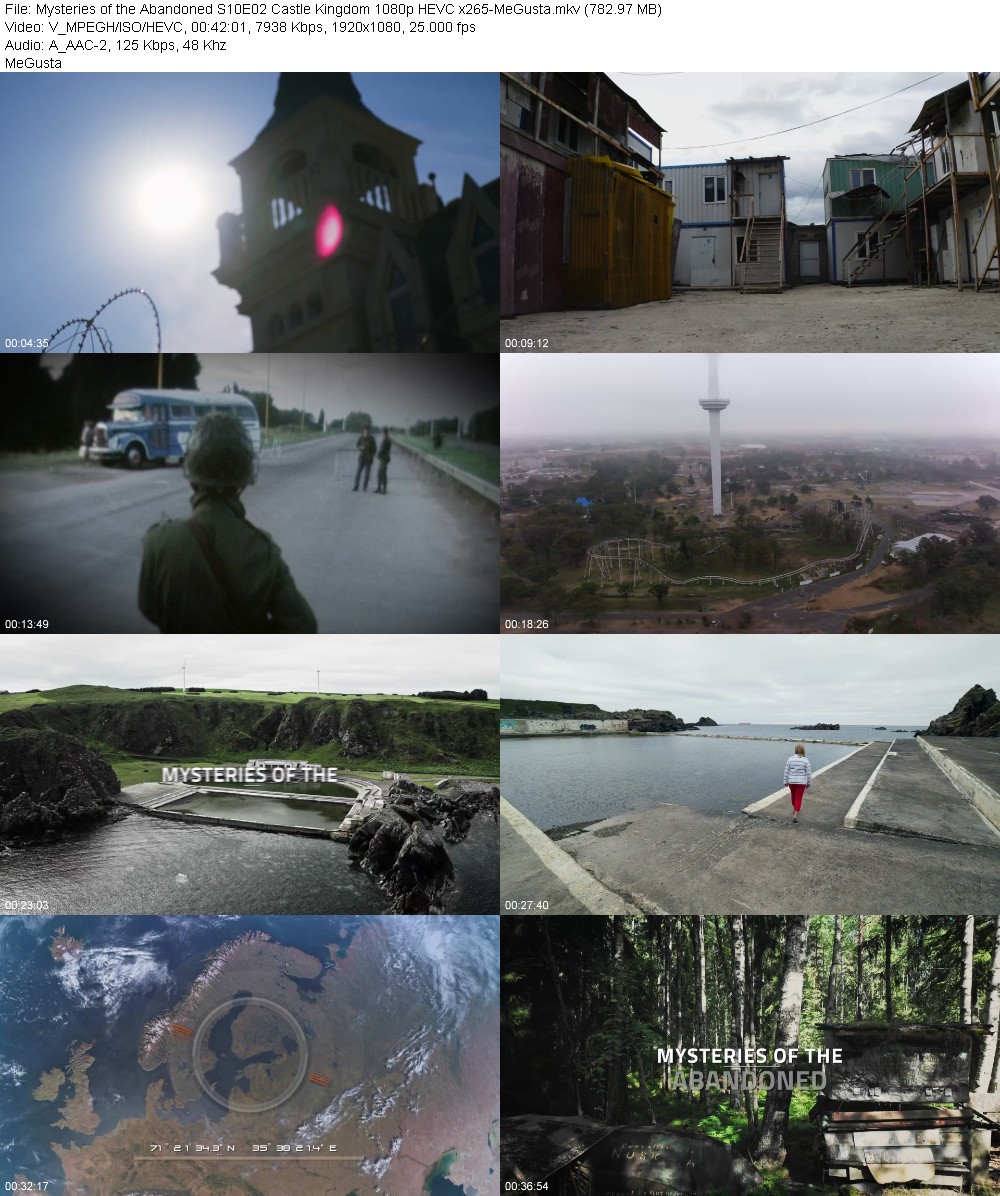 Mysteries of the Abandoned S10E02 Castle Kingdom 1080p HEVC x265-MeGusta